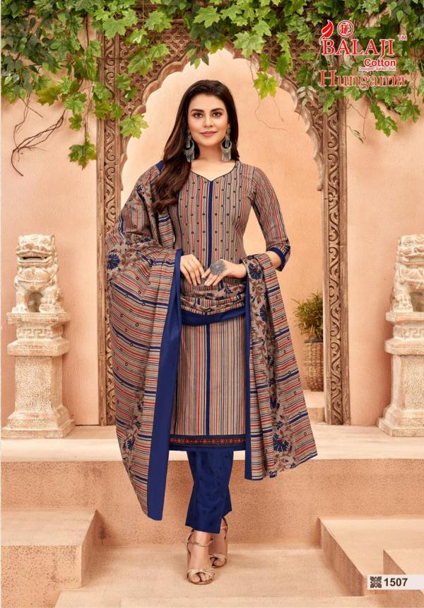 Balaji Hungama Vol-15 Cotton Designer Exclusive Dress Material